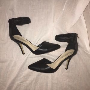 Black Strappy Heels